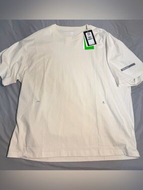 NWT A-COLD-WALL x Converse Cream White Oversized Crew Neck Tee Shirt Unisex L